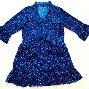 polyester and cotton summer dress, size M